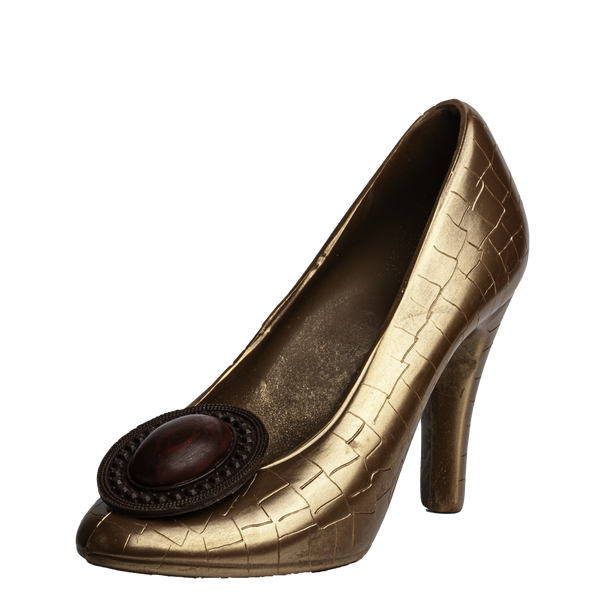 Chocolate 2025 gucci shoe