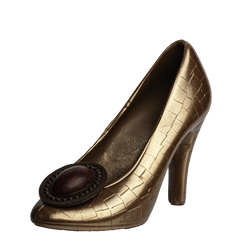 NEW DESIGN- DAIRY-FREE/VEGAN MILK CHOCOLATE SHOE