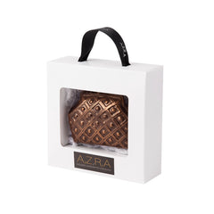 DARK CHOCOLATE PURSE WITH LUSTER