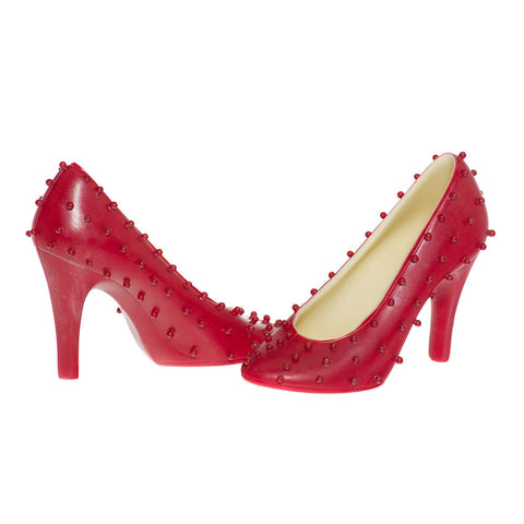 Christian Louboutins Chocolate shoes- Red chocolate shoes- Dino