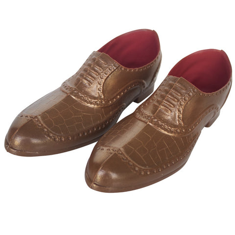 AURUM- MEN'S BROGUES CHOCOLATE SHOES IN GIFT BOX