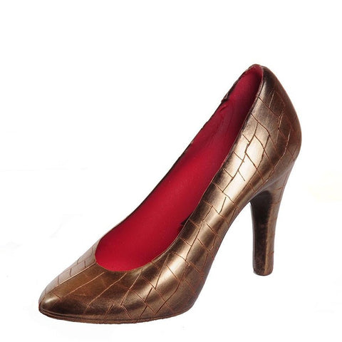 Louboutin and DKNY inspired Chocolate Shoe