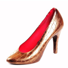 Belgian Chocolate High heel Shoe - Louby-M Light