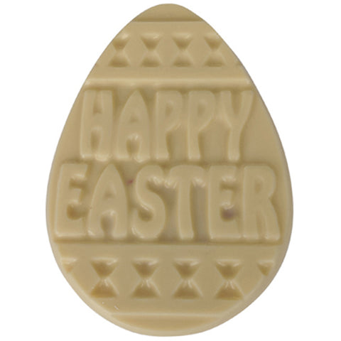 Flat White Chocolate Easter with Red lips