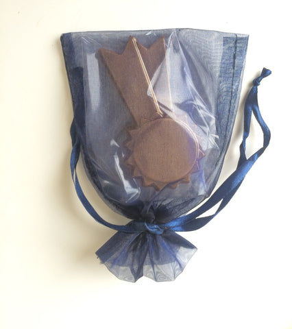 Belgian Chocolate Rosette Award Favours presented In Bag